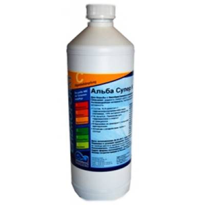 Химия для бассейнов – Алгипур (Альба Супер К) (альгицид) 1 литр