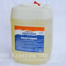 Химия для бассейнов: Коагулянт "Aqualeon" (30 л) жидкий 35 кг